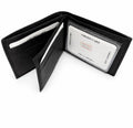 Men’s Genuine Leather Bifold Wallet with ID Window & Card Slots