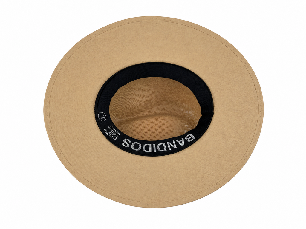 Men’s Wide Brim Woven Fedora Hat – Lightweight Western Rancher Style