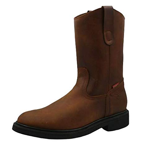 Dona Michi Men's Original Quincy Pull On Boots Grasso Leather With Rubber Sole