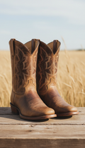 Men's Classic Leather Cowboy Boot