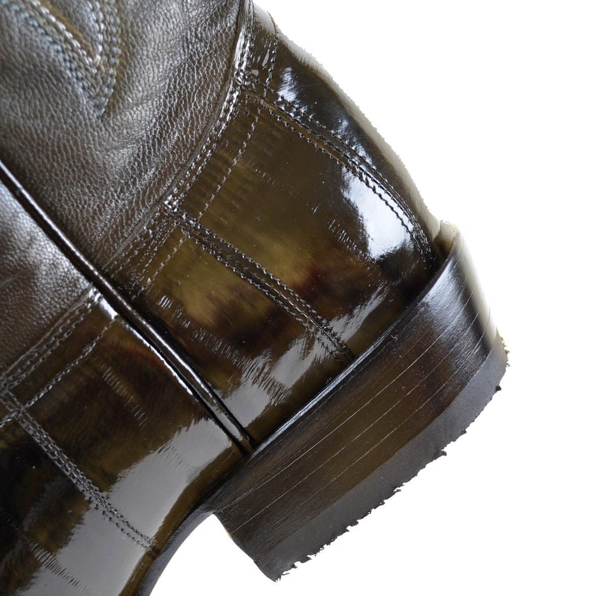 Mens Los Altos Genuine EEL Skin J Toe Handmade Trending Western Urban Boot