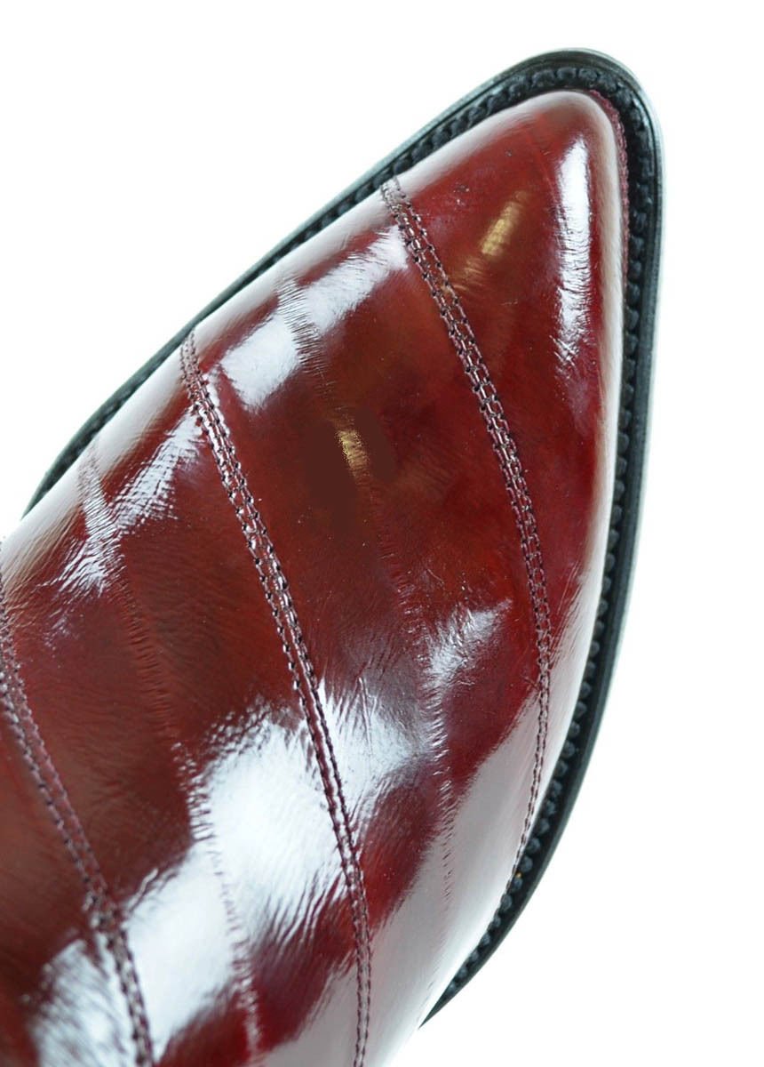 Mens Los Altos Genuine EEL Skin J Toe Handmade Trending Western Urban Boot