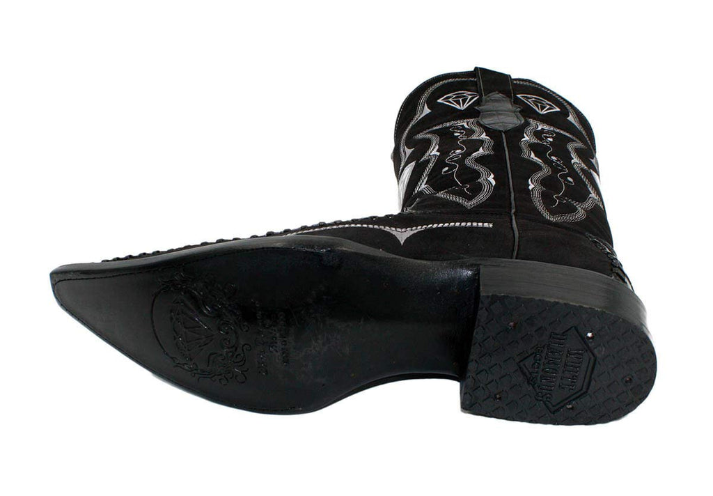 Dona Michi Men's Assorted Colors Leather Crocodile Print 3x Cowboy Boots Style-WD1342