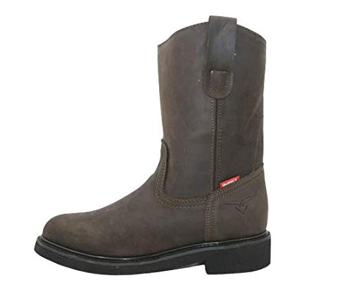 Dona Michi Men's Original Quincy Pull On Boots Grasso Leather With Rubber Sole