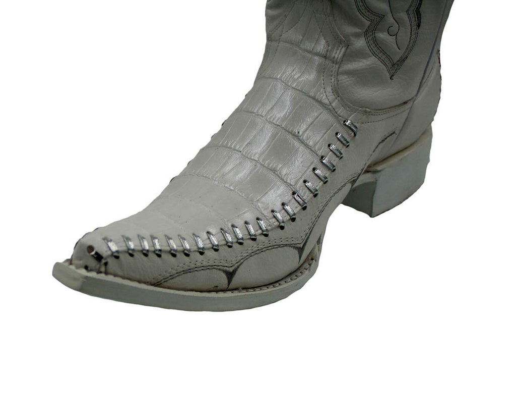 Dona Michi Men's Assorted Colors Leather Crocodile Print 3x Cowboy Boots Style-WD1342