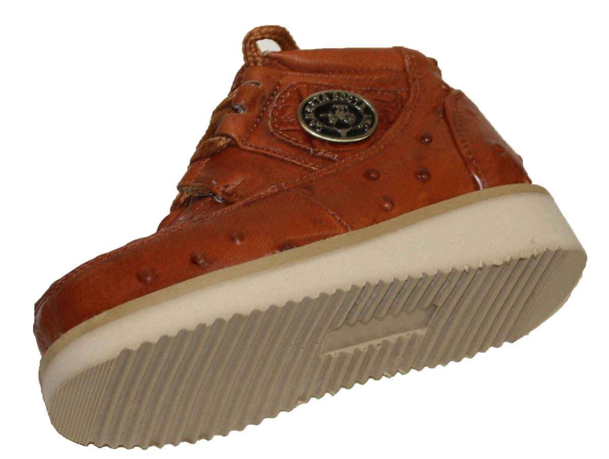 New Mens Embossed Crocodile/Ostrich Tenni Shoe Soft Sole