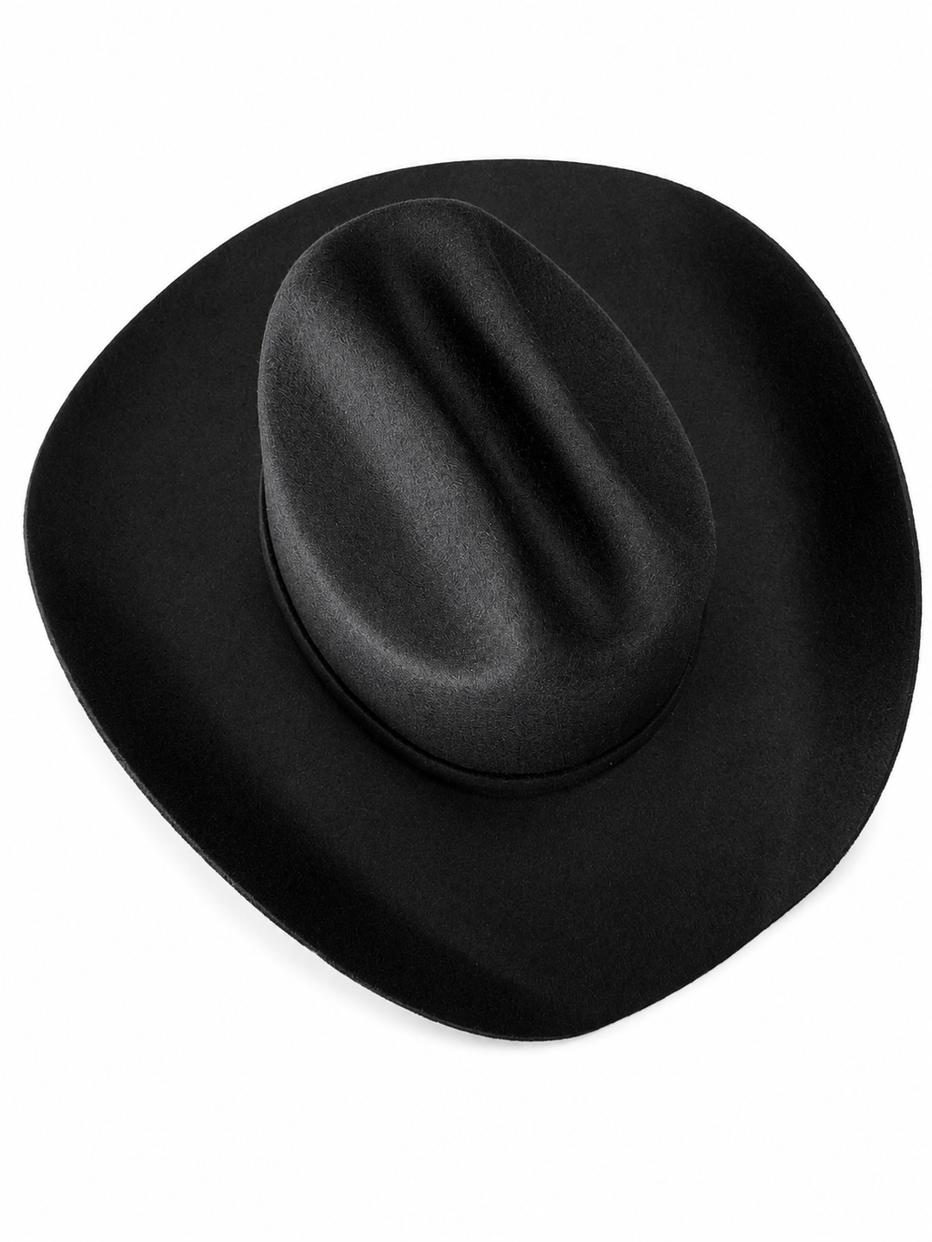Men’s 25X Black Felt Cowboy Hat – Made in Mexico Western Ranch Hat