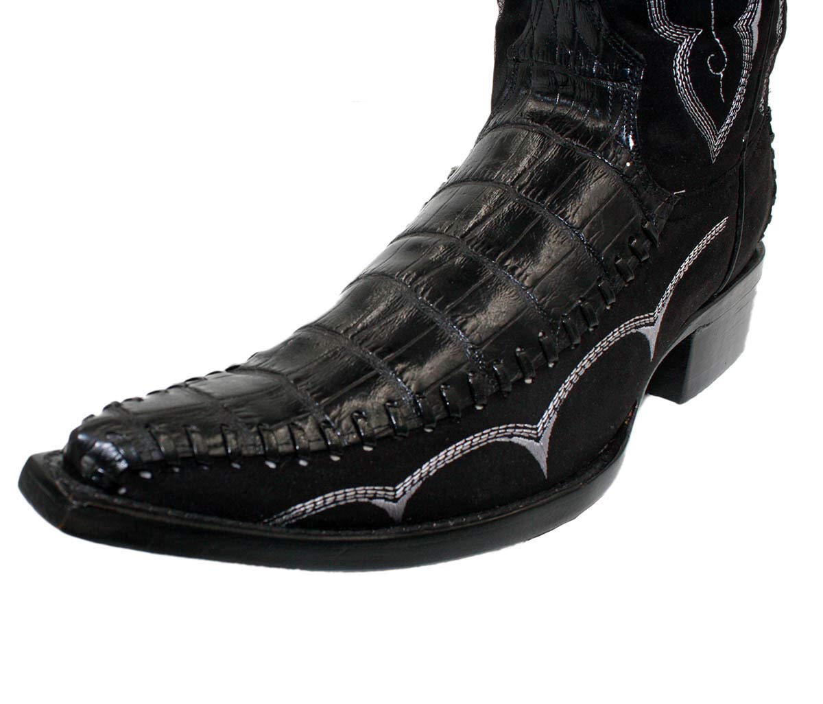 Dona Michi Men's Assorted Colors Leather Crocodile Print 3x Cowboy Boots Style-WD1342