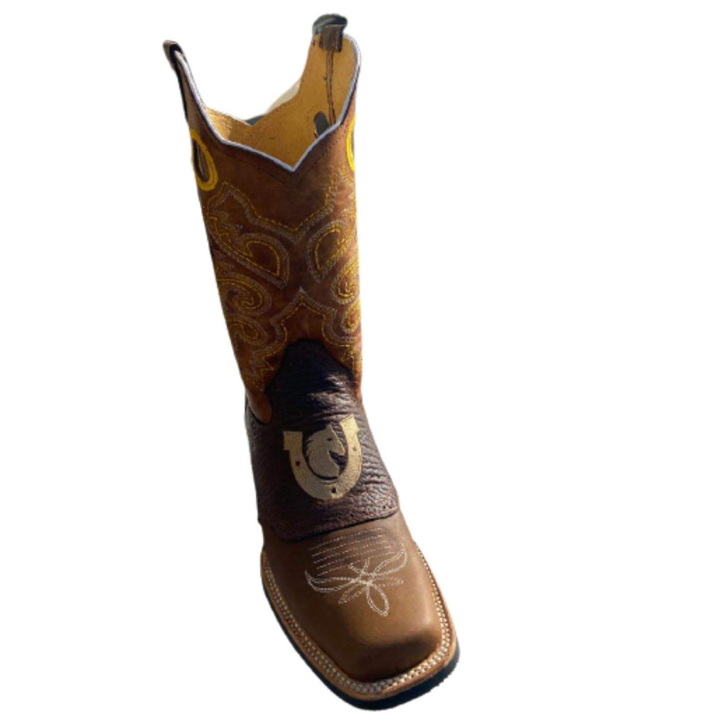 Dona Michi Men's Genuine Cowhide Western Cowboy Rodeo Boots Handcrafted