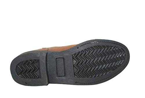 Dona Michi Men's Original Quincy Pull On Boots Grasso Leather With Rubber Sole