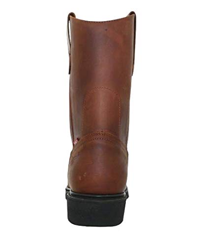 Dona Michi Men's Original Quincy Pull On Boots Grasso Leather With Rubber Sole