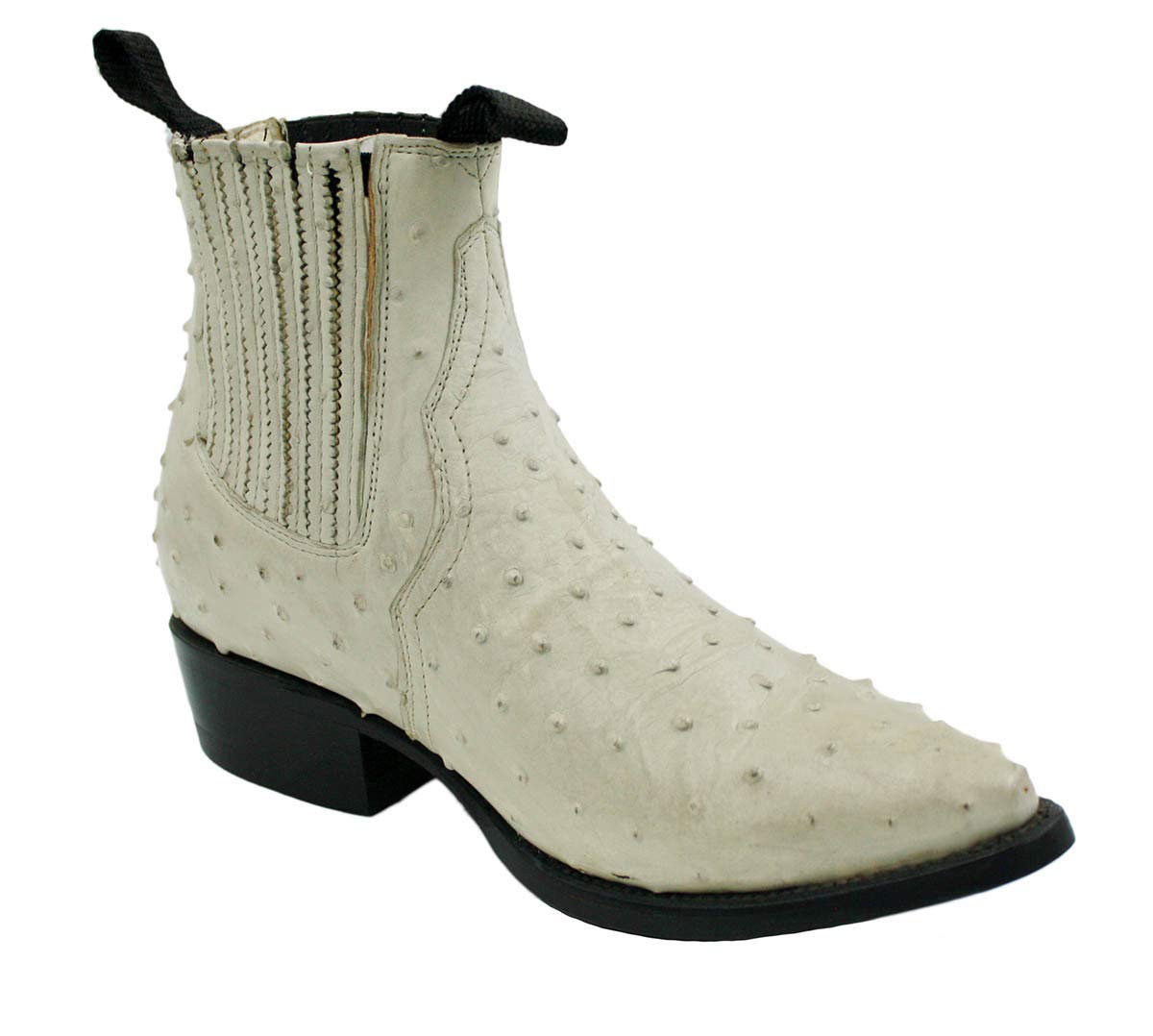 Dona Michi Men's Assorted Colors Leather Ostrich Print Cowboy Boots Style 1000 Ostrich
