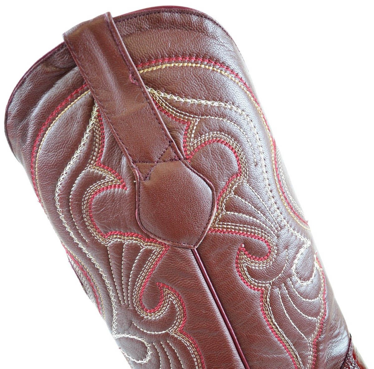 Mens Los Altos Genuine EEL Skin J Toe Handmade Trending Western Urban Boot