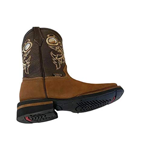 Dona Michi Kids Genuine Cowhide Leather Western Cowboy Rodeo Square Toe Handmade Bota