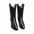 Dona Michi Men's Western Cowboy Exotic Stingray Print Leather Pointy Toe Boots Bota Vaquera Mantarraya Rodeo Puntal