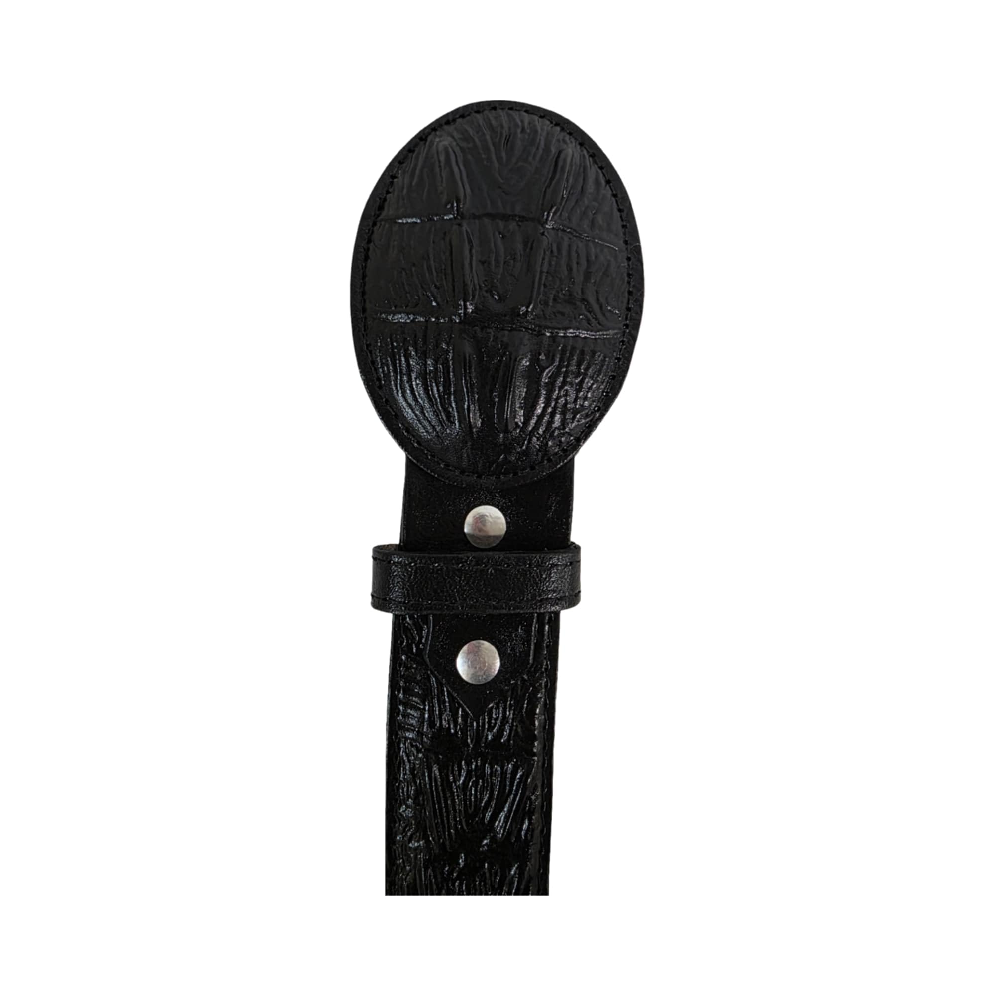Bonus HEAVY DUTY COW HIDE EMBOSSED CROCODILE ALLIGATOR DESIGN LEATHER BELT CINTO VAQUERO HECHO EN MEXICO