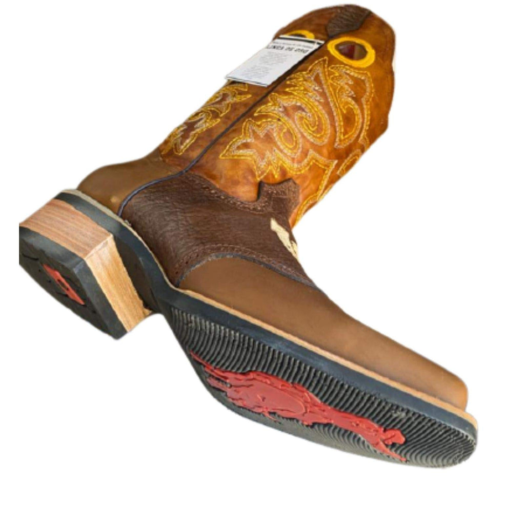 Dona Michi Men's Genuine Cowhide Western Cowboy Rodeo Boots Handcrafted