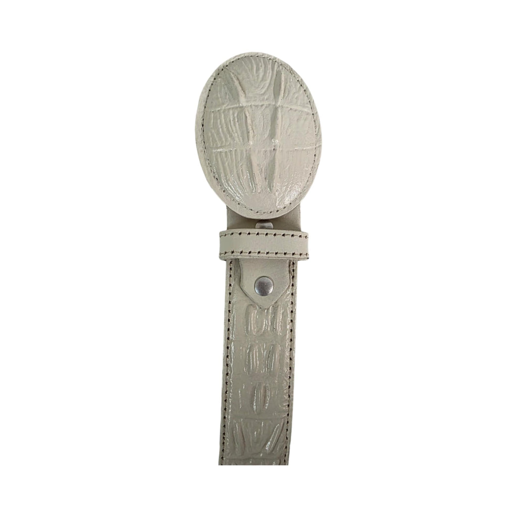Bonus HEAVY DUTY COW HIDE EMBOSSED CROCODILE ALLIGATOR DESIGN LEATHER BELT CINTO VAQUERO HECHO EN MEXICO