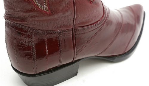 Mens Los Altos Genuine EEL Skin J Toe Handmade Trending Western Urban Boot