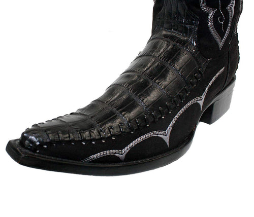 Dona Michi Men's Assorted Colors Leather Crocodile Print 3x Cowboy Boots Style-WD1342