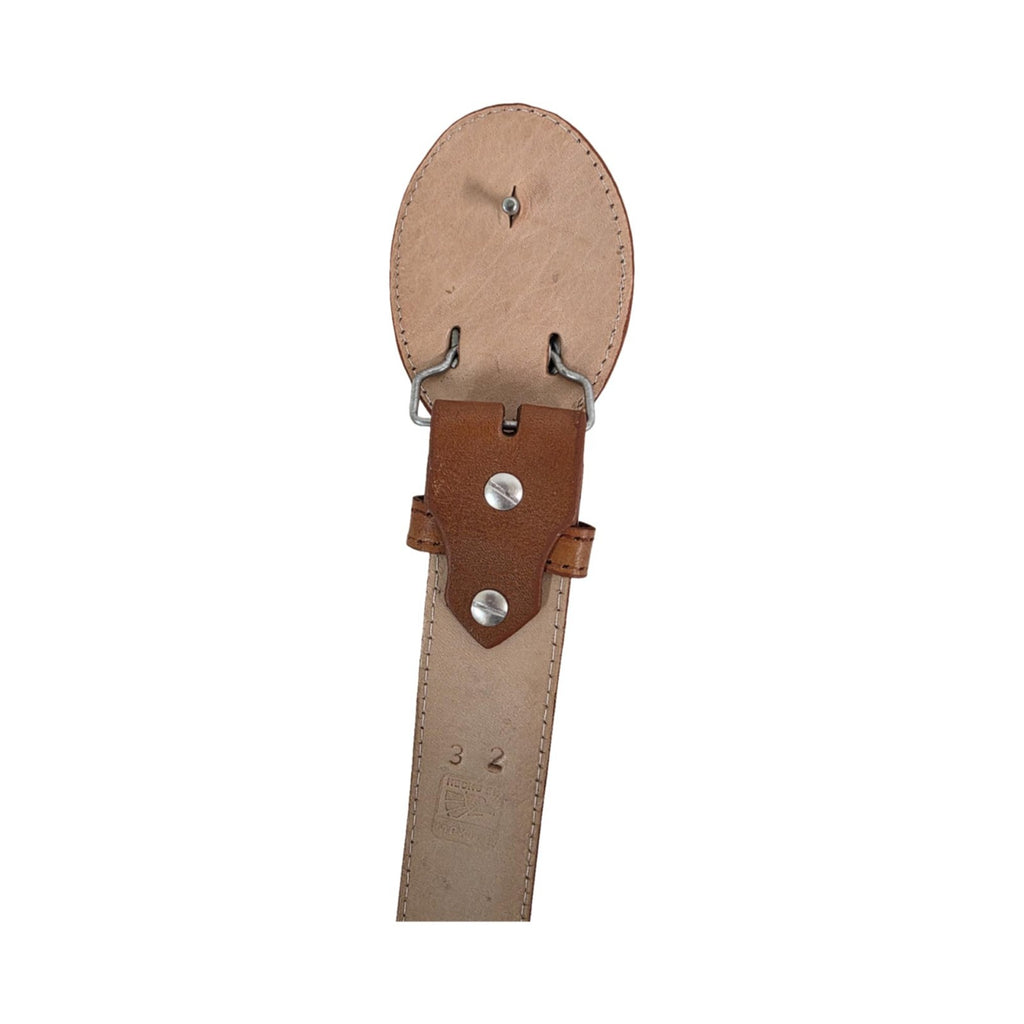 Genuine Cowhide Crocodile Print (Imitation) Leather Cowboy Belt Handcrafted